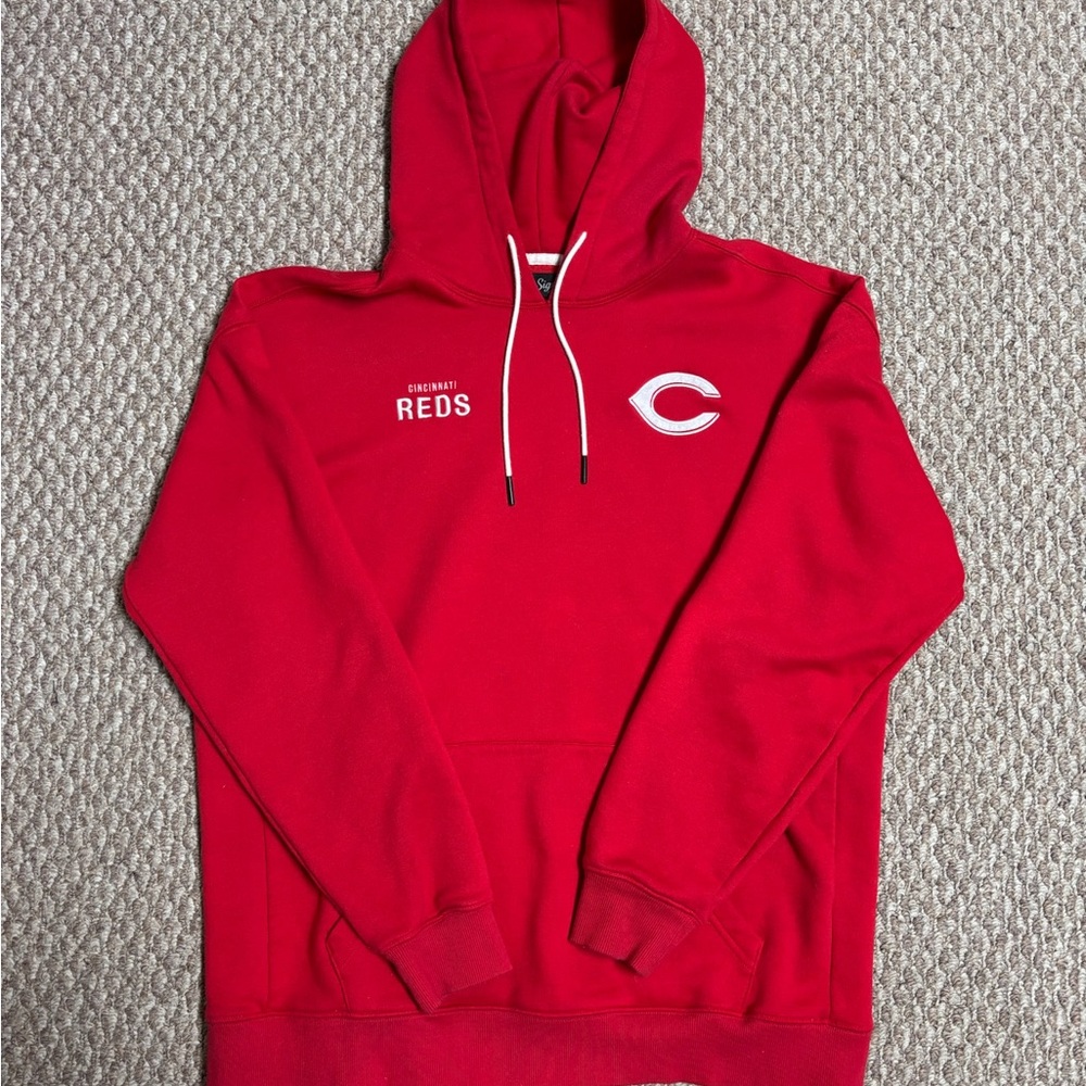 Cincinnati Reds Fanatics Casual Red MLB Hoodie Sweatshirt